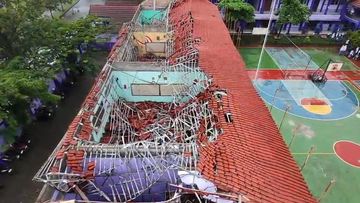 Atap SMAN 2 Gunungputri Bogor Ambruk Saat Hujan Deras, Berikut Faktanya